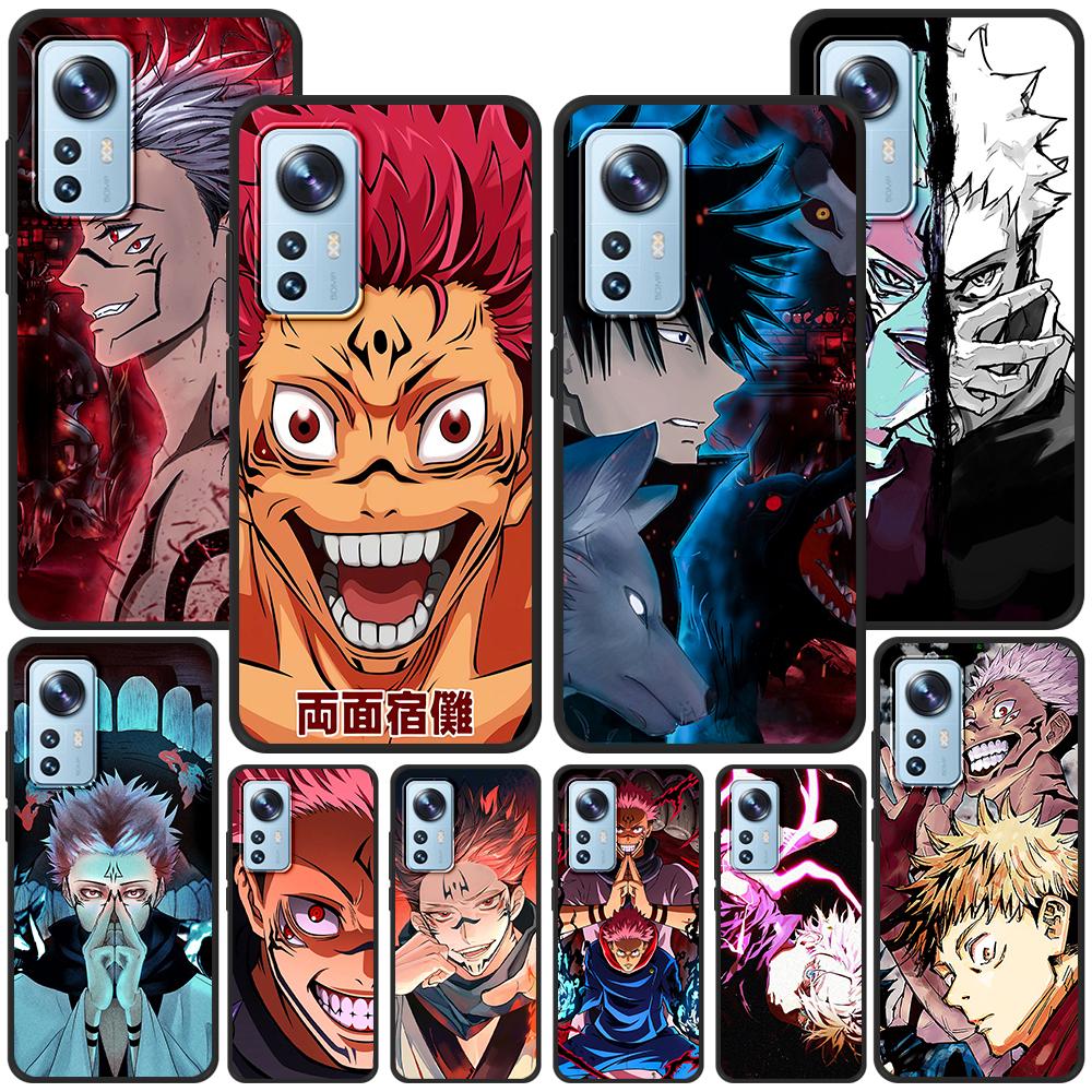 Чехол Jujutsu Kaisen для Xiaomi Poco X3 NFC M3 Mi 11 Lite 5G 12X 11T 10T 12 Pro 9T Note 10 9 Силиконовый Черный Мягкий Чехол для Телефона