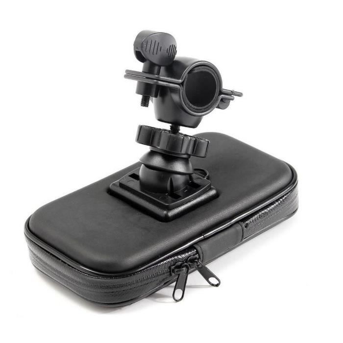 Support accroche Etui etanche telephone smartphone Velo moto trotinette iphone protection waterproof taille XL 168x92x25mm