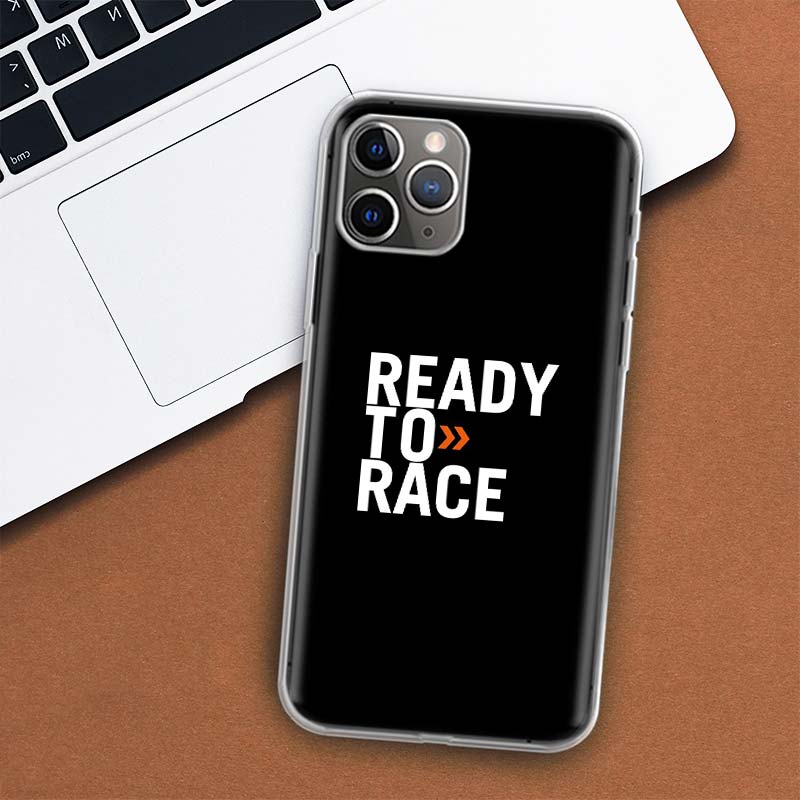 Чехол для телефона Ready To Race для Apple iPhone 11 12 13 14 Pro 7 XR X XS Max 6 6S 8 Plus + Mini 5 SE с принтом, мягкий чехол-коке