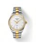 Tissot Серия PR100, кварцевый механизм, мужские часы в стиле business fashion, Swiss-made, белый циферблат 39 мм, корпус и браслет из нержавеющей стали, T101.410.22.031.00