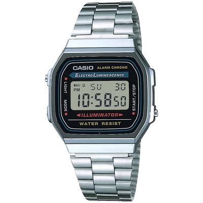 Мужские серебряные часы Casio Collection A168WA-1A2WJR
