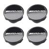 For Benz a24Pcs 75MM Car Wheel Center Hub Caps AMG Wreath for Mercedes Benz GLE GLK SLK CLA CLK W203 W204 W205 W209 W210 W211 W212