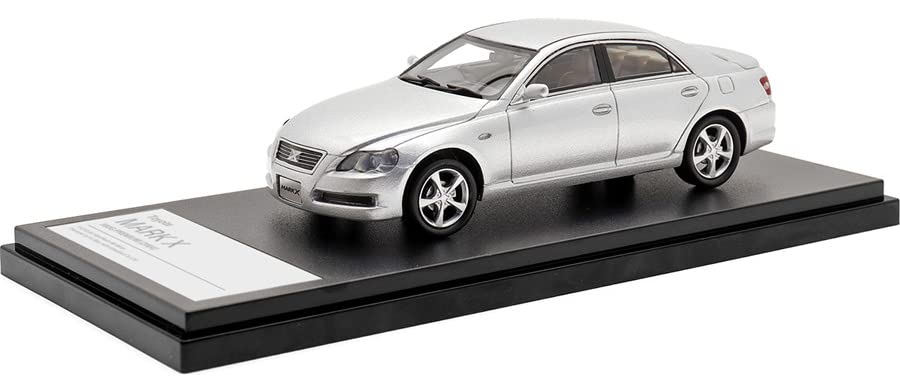 Hi Story Toyota MARK X 300G PREMIUM Silver Metallic Finished Product HS395SL 1/43 (2004)