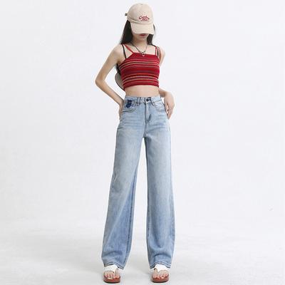 Рваные джинсы для женщин на весну узкая версия джинсы клеш для женщин на весну с высокой талией свободные прямые брюки для женщин на весну облегающие