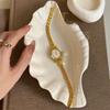 Adjustable Golden Bracelet Watch Luxury Ladies Quartz Watches Fashion Quartz Watch  Birthday Gift