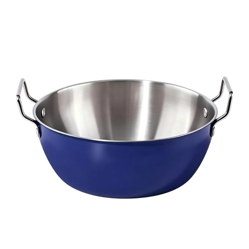 Food Grade Dual Handle Bowls Large Capacity Kitchen Cooking Bowls Rice Bowl Restaurant