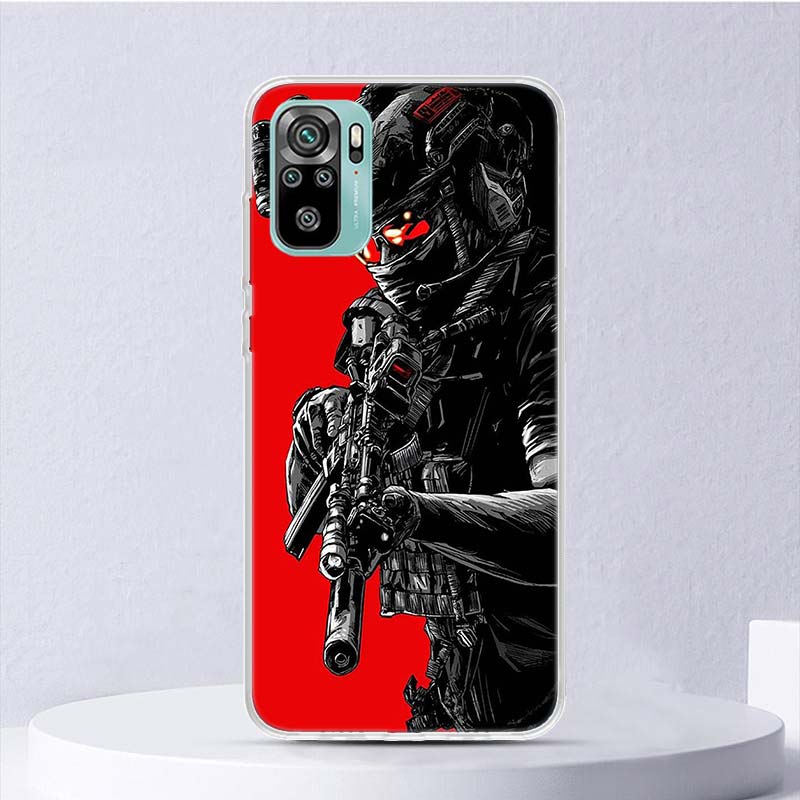 Counter Strike Cs Go Мягкий чехол для Xiaomi Redmi Note 14 13 12S 11S 10S 12 Pro Plus Чехол для телефона 11 10 11E 11T Note14 Оболочка Coque