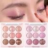 Shadow Pearlescent 9 Cosmetic Eyeshadow Colors Matte Palette Eye Makeup Shimmer