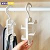 1 шт. сумка для хранения инструментов гардероб для хранения многофункциональная вешалка для одежды бесследная вешалка для сумок шляпная дверь не перфорированный крючок для подвешивания
