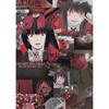 Cartoon Anime Painting Picture Jabami Yumeko Kakegurui Posters High Quality White Coated Poster Kids Room Home Wall Art Decor