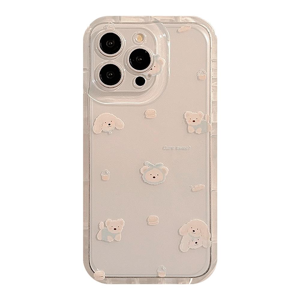 Оригинальный чехол Girl Heart Ins Cartoon для Apple 15 Promax для мобильного телефона iPhone1316 прозрачный 14