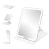 JEMISUN Folding with Perfect for Actresses and Folding 3 Stepless Adjustable USB Easy LED and Japanese Instruction Manual Included Mirror, Tabletop,