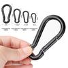 5Pcs Convenient Strong Load-bearing Lightweight Carabiner Buckles Climbing Mountaineering Carabiner Hook Buckles Camping Supplies