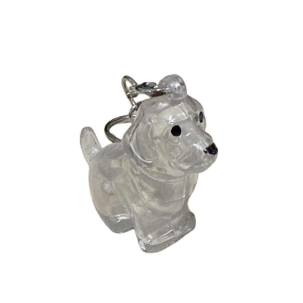 Hair Grooming Dog Hair Storage Box Dog Shape Puppy Pendants Cartoon Pet Hair Keychain  Jewelry Gift