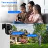 1080P 5 ГГц и 2,4 ГГц Wi-Fi уличная IP-камера 28 светодиодов беспроводная PTZ-камера с обнаружением движения полноцветная камера ночного видения CCTV APP YIIOT APP