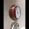 Nautical Wood Tripod Stand Clock Wooden Antique Look Clock Home Office Decor(20 Inch) (Brown)