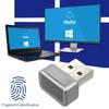 USB-считыватель отпечатков пальцев FIDO U2F Портативный ключ безопасности Windows Hello Защита от подделки Мини-сканер отпечатков пальцев для ПК или ноутбука