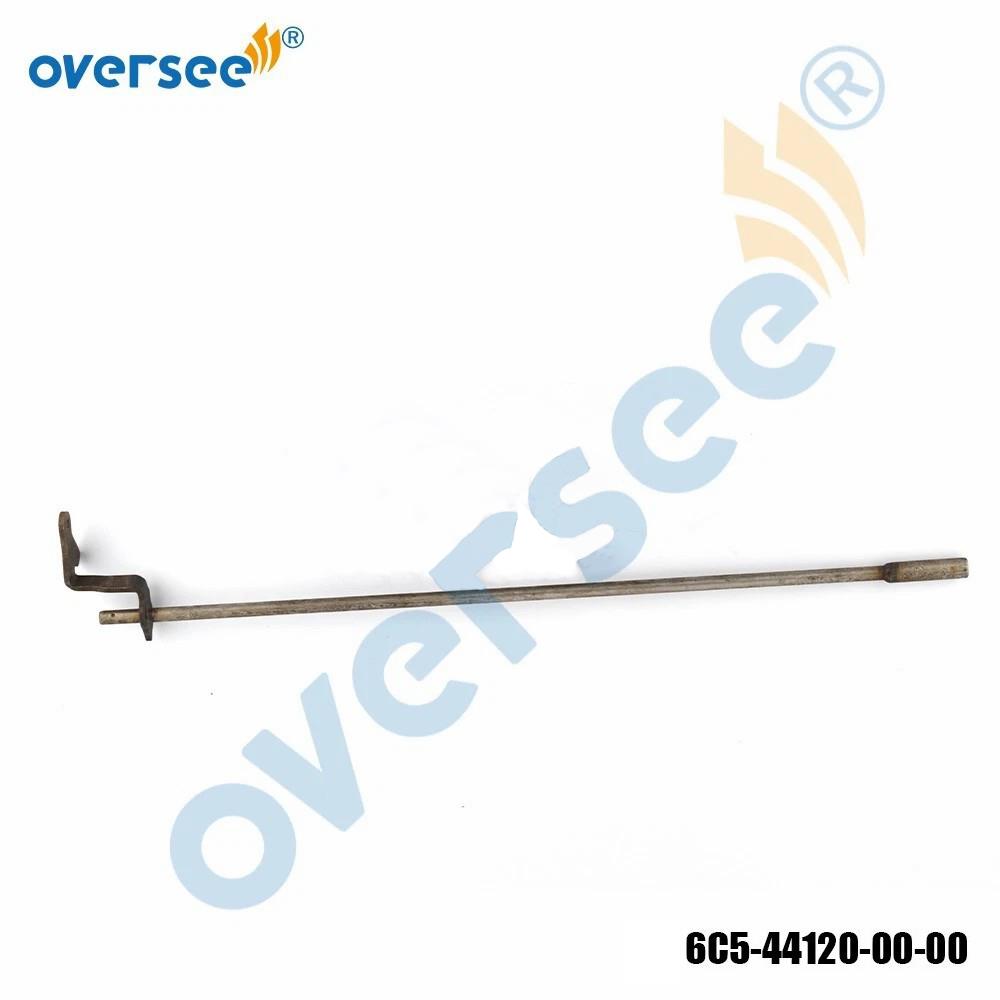 6C5-44120 Gear Shift Shaft For YAMAHA F60TLRD 4-stroke Outboard Engine 6C5-44120-00-00 F60TLRD