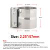 For Muffler 2.0" 2.25" 2.5" 2.75'' 3.0" 4.0" 5" Stainless Exhaust Sleeve Butt Joint Clamp Exhaust Band Clamp Strap Exhaust Clamp