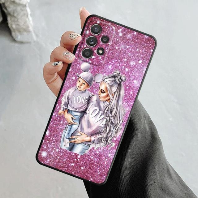 Чехол для телефона Samsung Galaxy A12 A34 A54 A73 A53 A71 A51 A31 A33 A22 A21s A13 A32 A72 A52 A23, чехол для женщин, мам, девочек