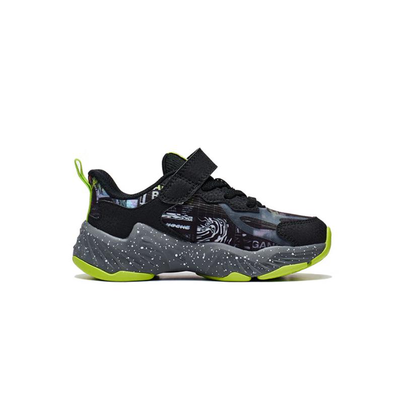 Li-Ning Детские кроссовки Night Elf 3.0 Glow In The Dark Cloud Anti-Kick Lightweight Rebound Low-Go с низким верхом для бега Детские кроссовки YKNT088-7