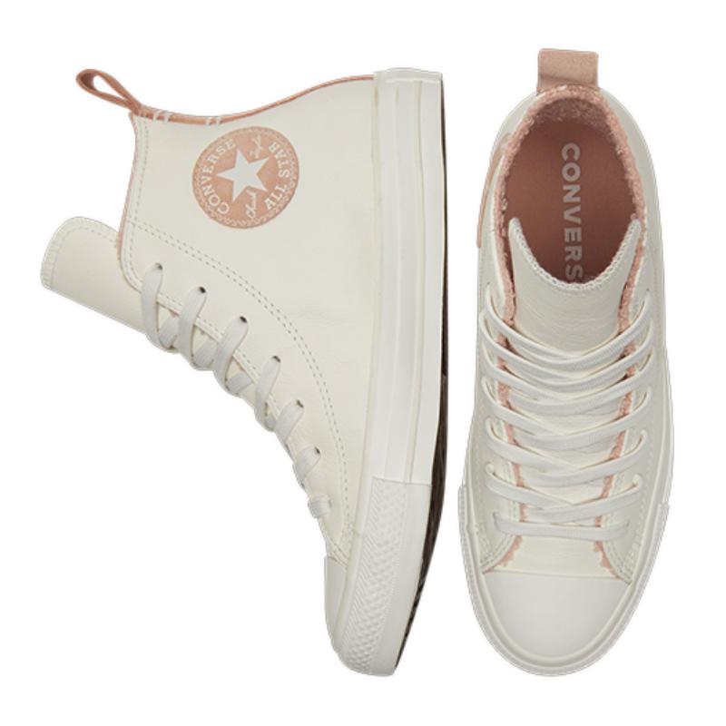 Converse Chuck Taylor All Star Удобные и универсальные эспадрильи хайтопы женские белые