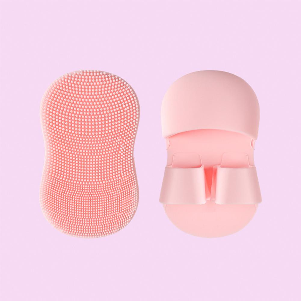 Силиконовый чехол для пальцев щеточка для лица мягкая, приятная для кожи щетка для снятия макияжа очищающая щетка для лица портативная прочная очищающая массажная щетка
