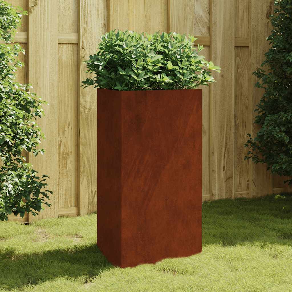 Plant Pot 50x43x75 cm Corten Steel