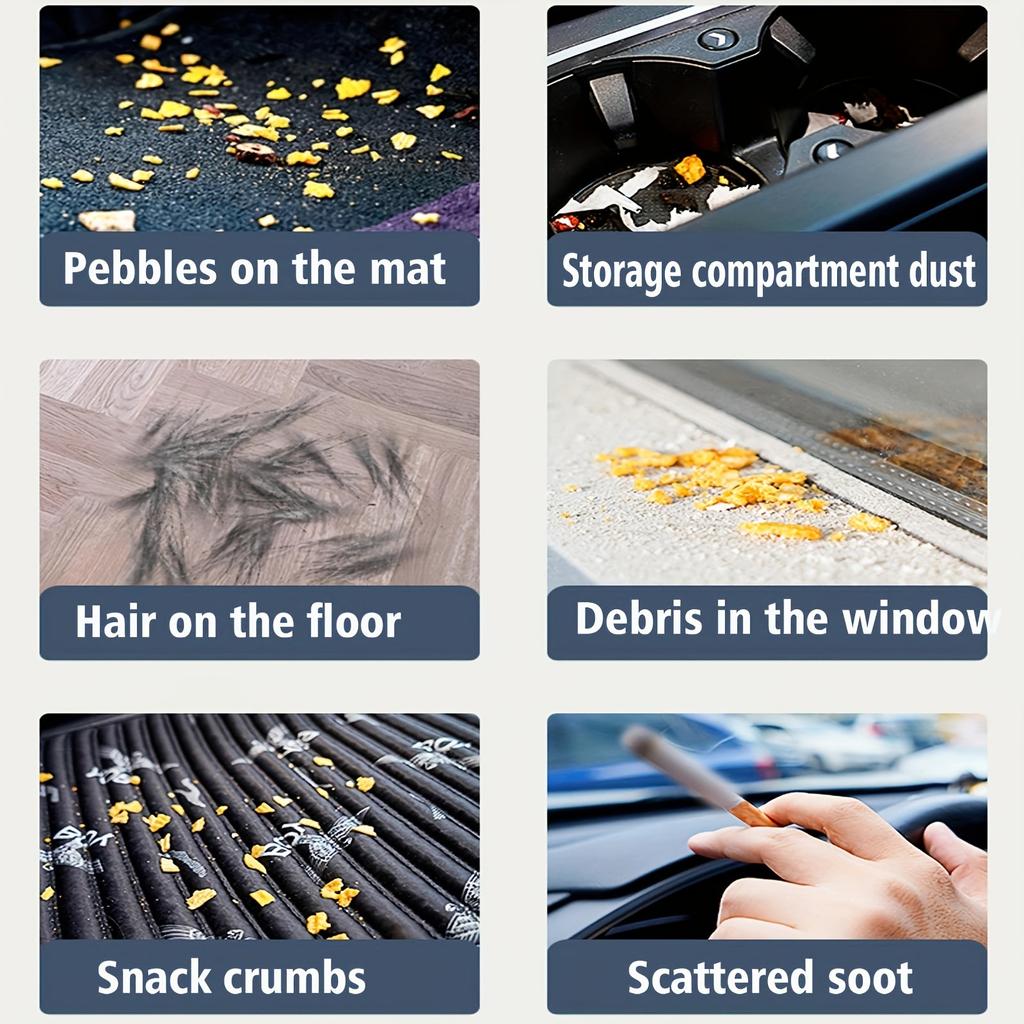 5kpa Cyclone Suction Portable Wireless Handheld Vacuum Cleaner - Rechargeable Car/Office/Home Vacuum - Strong Suction