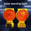 Energy Saving Solar Industrial Warning Lights  Safety Sign for Construction Factory
