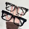 2 шт. Женские классические винтажные солнцезащитные очки в квадратной оправе, модные в стиле Y2K, прозрачные, для повседневной носки, офиса, школы, чтения книг и подготовки к школе.