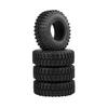 4PCS AX8020 1.9 Inch Remote Control Car Wheel Tire Replacement for 1 10 TRX TF2 Redcat Rc4wd  scx10 D90 Hpi Car