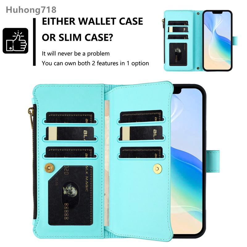 Кожаный чехол на молнии для Xiaomi Poco F5 F6 F7 Ultra X6 Neo X7 M6 Plus M7 Pro 4G 5G Чехол-кошелек