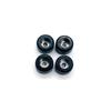 1/4Pcs Urethane Fingerboard Wheels PU+Metal Finger Skate Board Accessory Durable Bearing Wheel