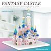 3600 + шт. фэнтезийный замок, строительные кирпичи, розовая серия, замок, церковные блоки, игрушки высокой сложности для взрослых, подарок на день рождения для детей и девочек