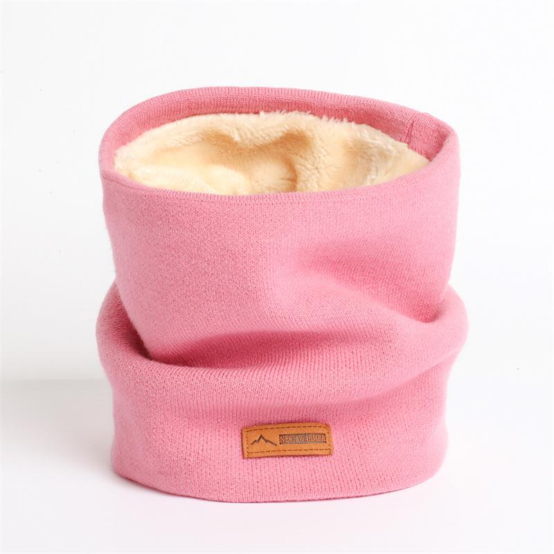 New Solid Knitted Neckerchief For Autumn Winter Men Women Cover Neck Thickened Warm Scarf Outdoor Fashion Ladie Riding Face Mask