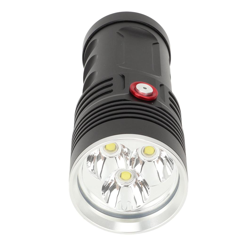 Перезаряжаемый фонарик из алюминиевого сплава, сверхъяркий ручной водонепроницаемый светодиодный аварийный фонарь