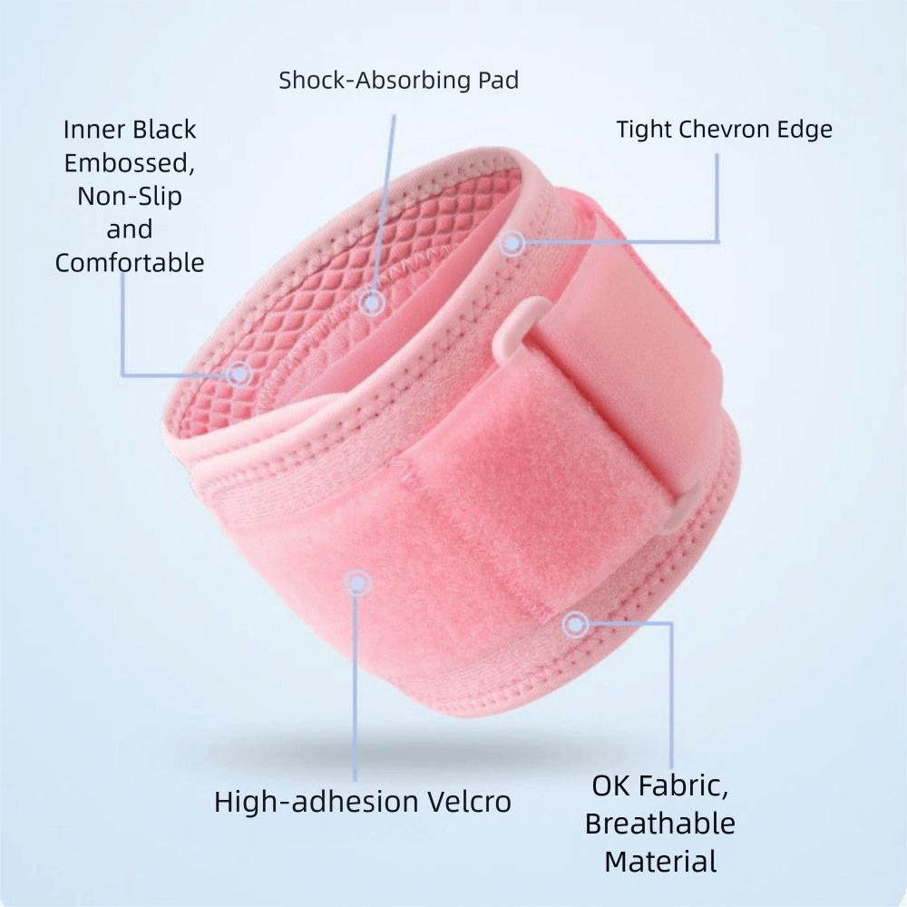 1Piece Elbow Brace with EVA Pad Support for Forearm,Tennis Elbow Brace Adjustable Elbows Strap Pressure Band for Weightlifting