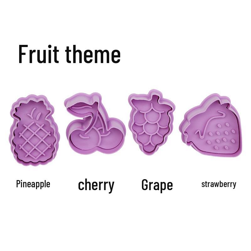 Набор 3D мультяшных формочек для печенья - Весенние пресс-вырубки для Рождества, Хэллоуина и Пасхи