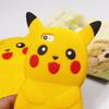 Pokmon Pikachu Silicone Phone Case With Foldable Stand For Iphone 4 And 5 Protectors