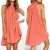 H2Orchard Womens Holiday Irregular Dress Ladies Summer Beach Sleeveless Party Dress