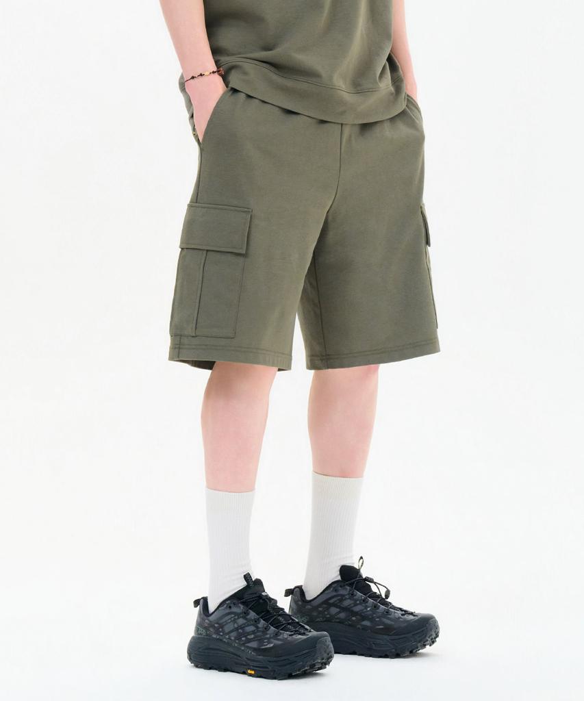 CHASECULT Unisex Cotton Cargo Bermuda Pants-Fbru2511D0V