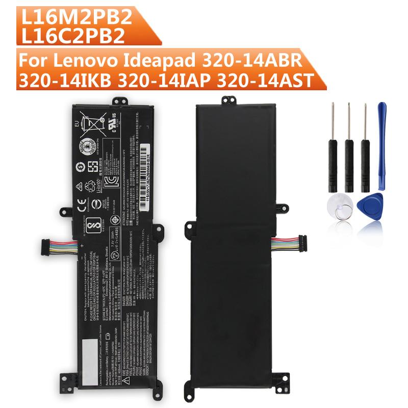 НОВЫЙ Запасной аккумулятор L16M2PB2 L16M2PB1 L16C2PB2 L16L2PB3 Для Lenovo Ideapad 320-14ABR 320-14IKB 320-14IAP 320-14AST 320-15IKB 320-15IAP
