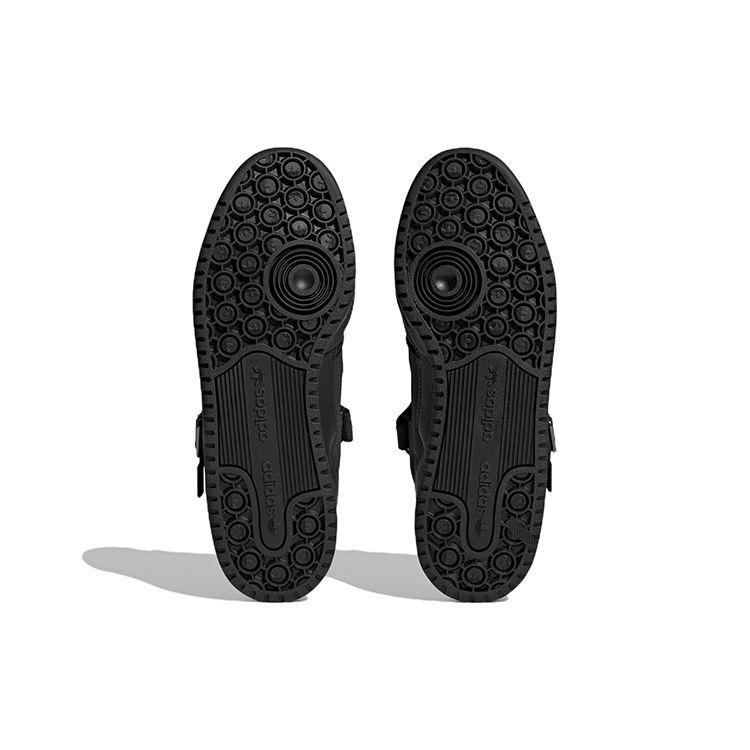 adidas Originals Forum Low Кожа Удобные Модные Низкие Кеды для Скейтбординга Унисекс Кроссовки Черный IG7596