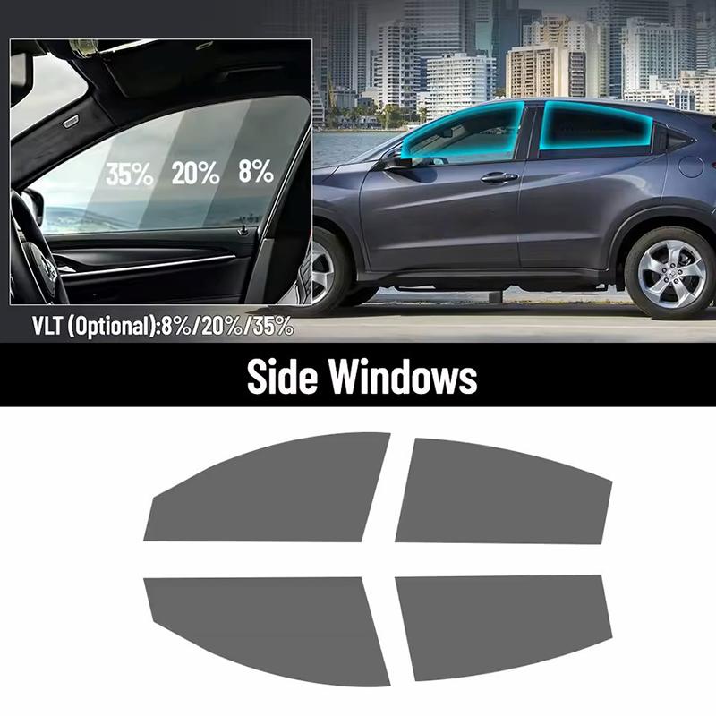 50X300cm Super quality high heat resistant car glass IR100% nano ceramic solar tint window film 5%~75%VLT