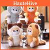 Cuter Capybara Cat Plush Pendant Soft Stuffed Animal Toy Keychain Gift Kids For