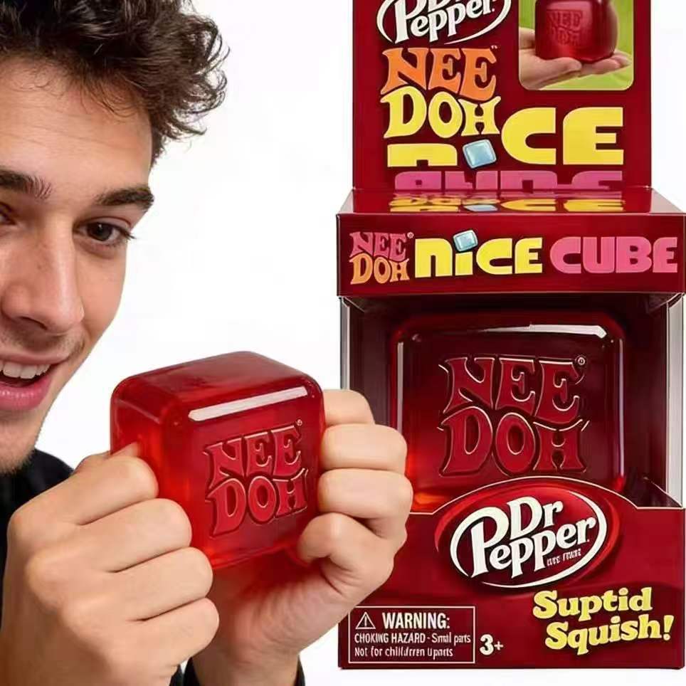 Needto Pinch Hairball Square Maltose Toothpaste Water Cube Pinch Le Decompression Toy Pressure Ball