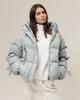 Пуховик женский SNOW OWL 24252 S голубая