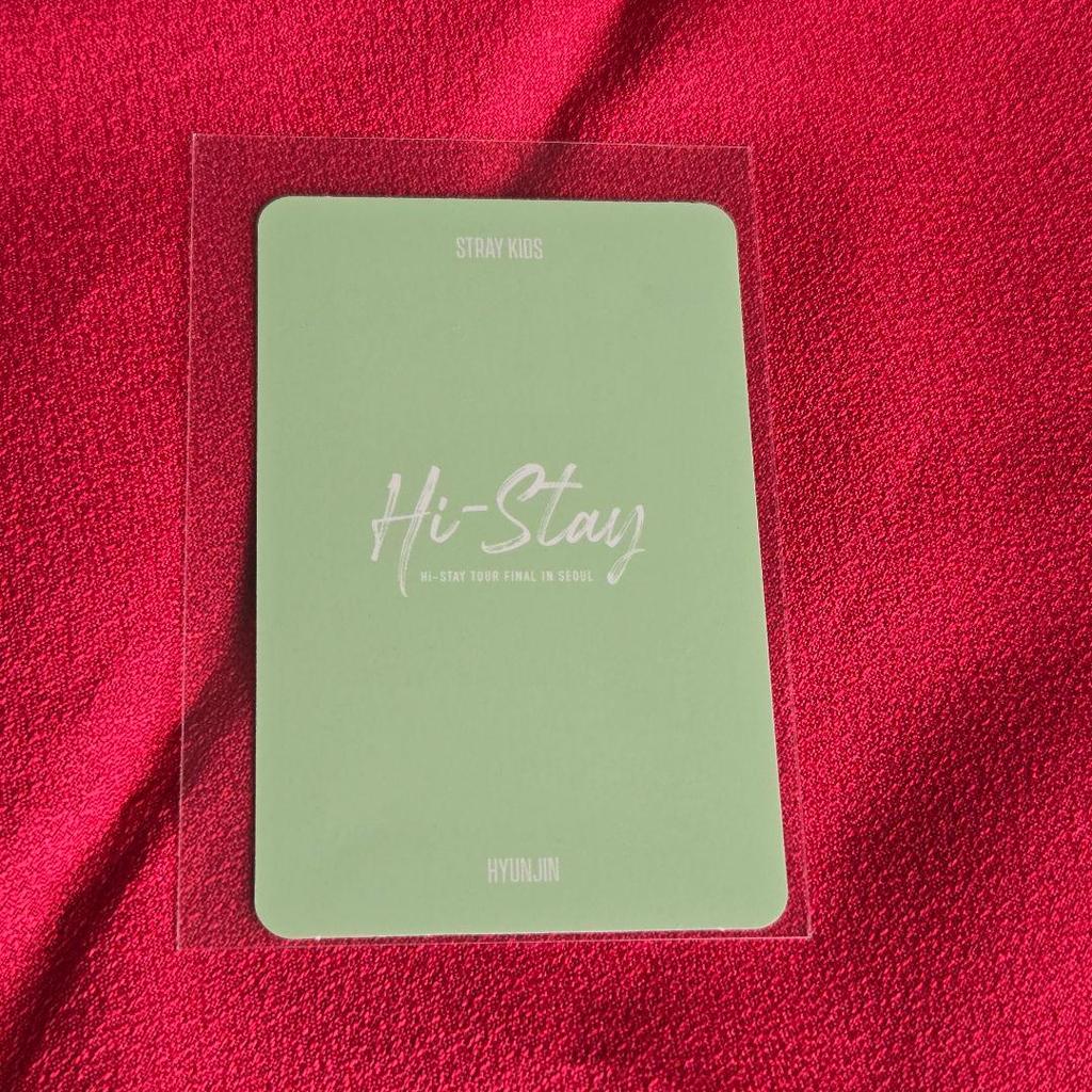 [USED] StrayKids Hyunjin Hi-STAY Seoul Trading Card
