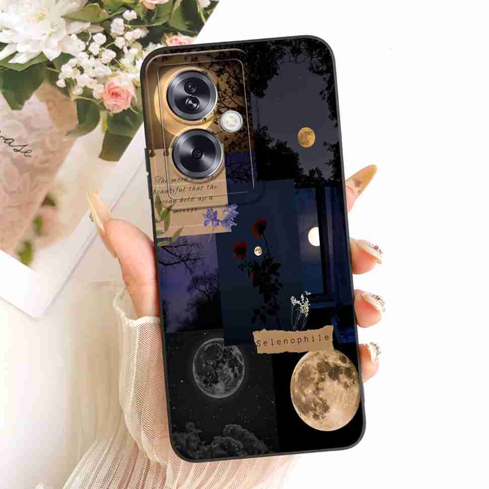 For Oppo A79 5G Case Cartoon Cat Retro Style Silicone Cover For Oppo A79 CPH2553 CPH2557 Shockproof Phone Cases Bumper
